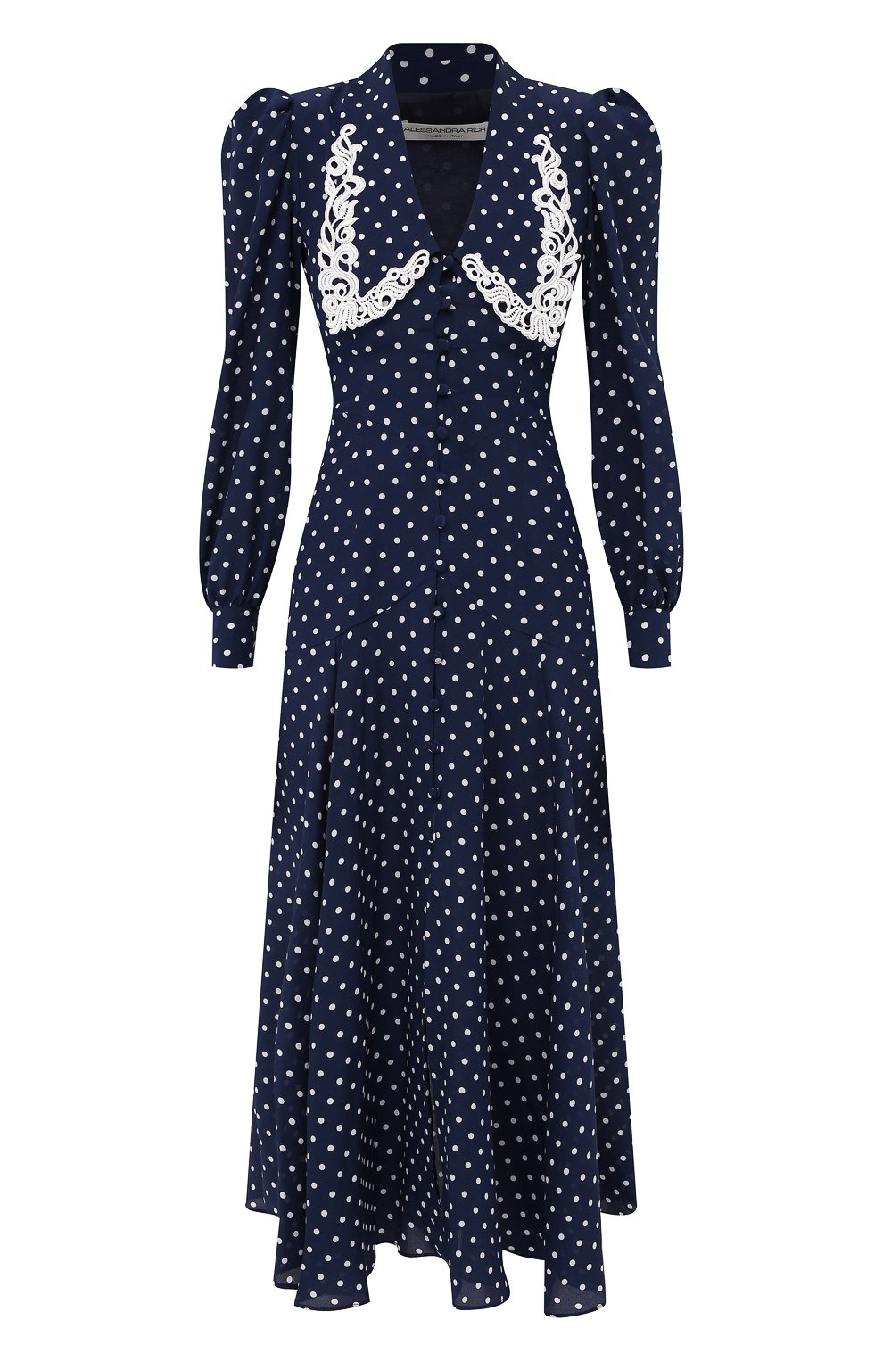 Шелковое платье ALESSANDRA RICH, арт. FAB2350-F3132, фото 1