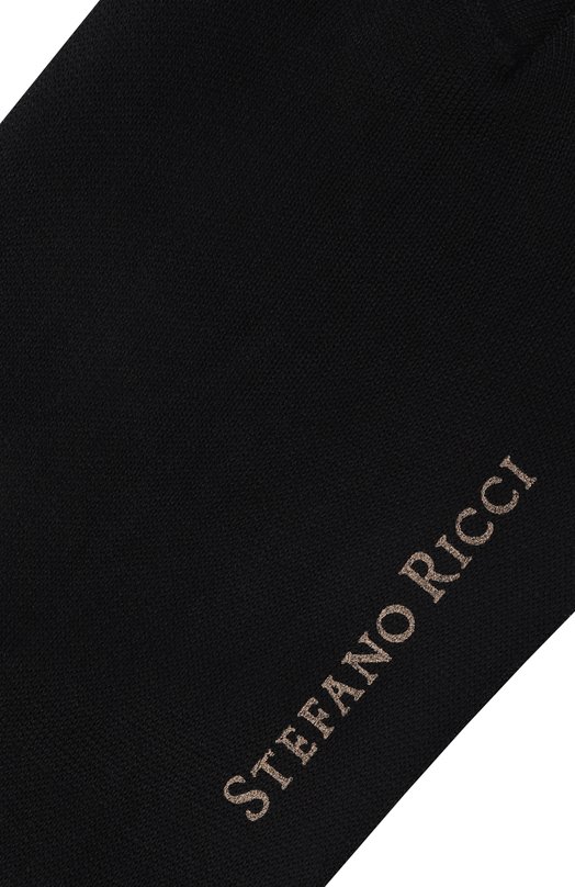 Носки из хлопка и шелка Stefano Ricci P062RI0006/P062RI Чёрный  P062RI0006/P062RI Фото 2
