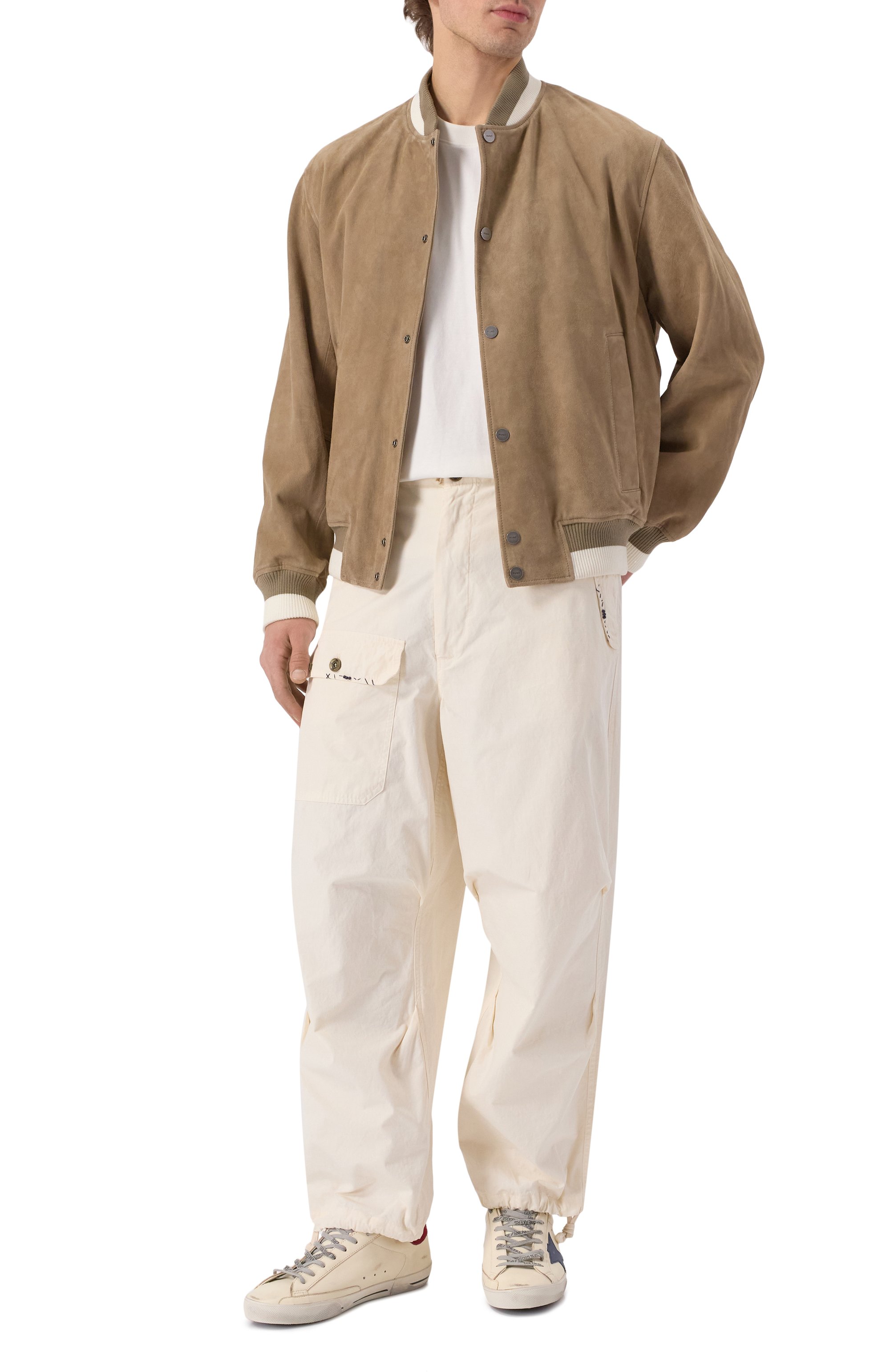 Замшевый бомбер HUGO, арт. 50534326, фото 2