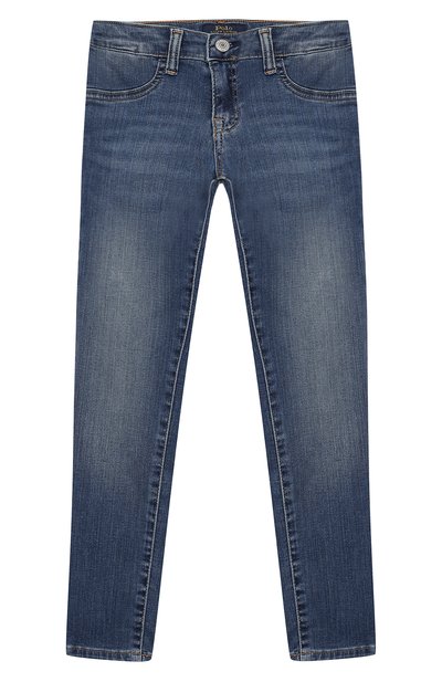 Джинсы POLO RALPH LAUREN синего цвета по цене 10700 руб., арт. 313734059, фото 1 Джинсы POLO RALPH LAUREN, арт. 313734059, фото 1