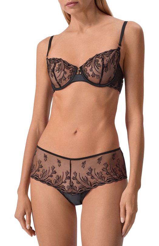 Бюстгальтер-балконет Aubade 6DF14 Чёрный  6DF14 Фото 2