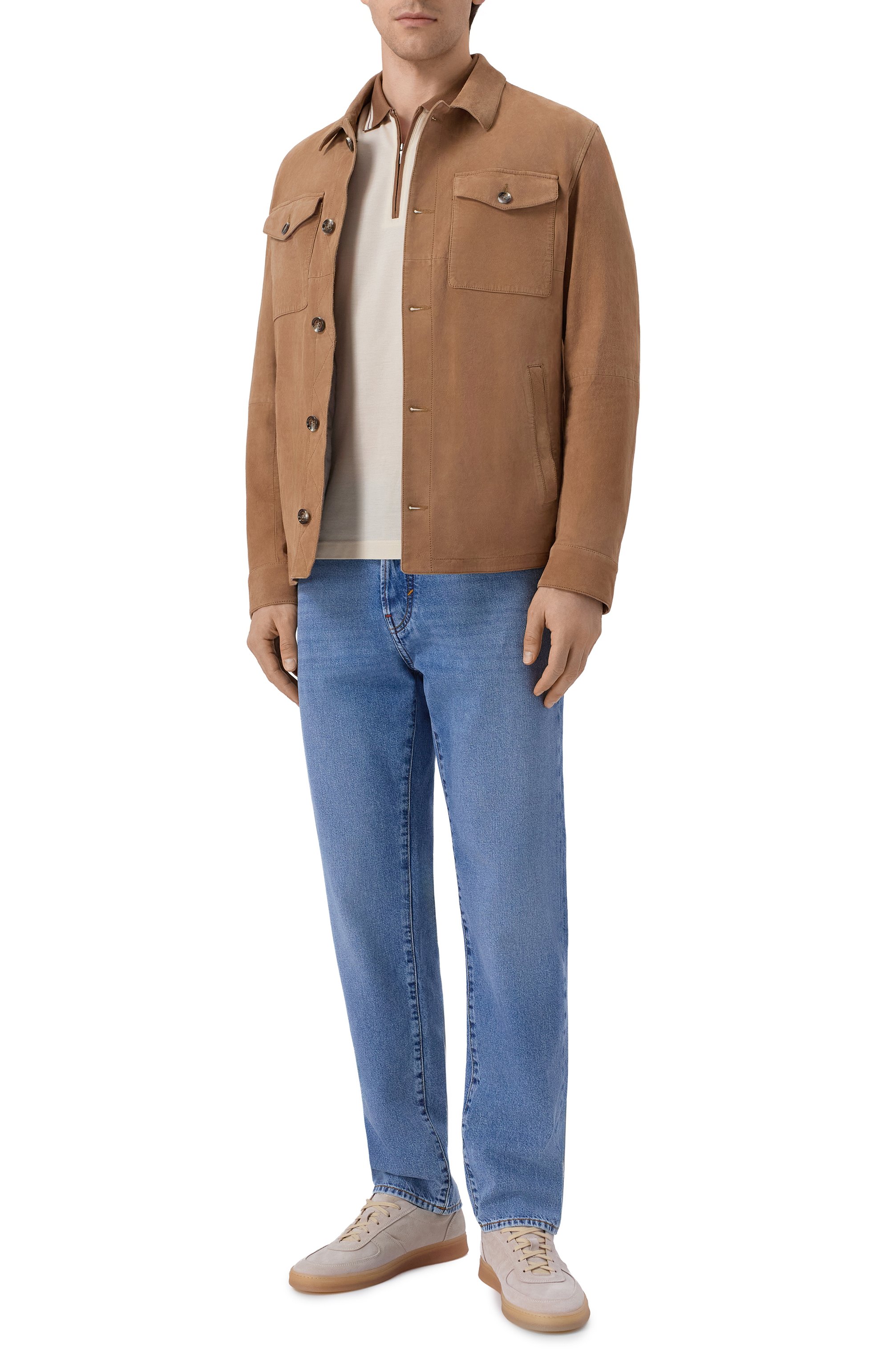 Замшевая куртка GIMO'S, арт. 6S20.1.220.52W/IC, фото 2