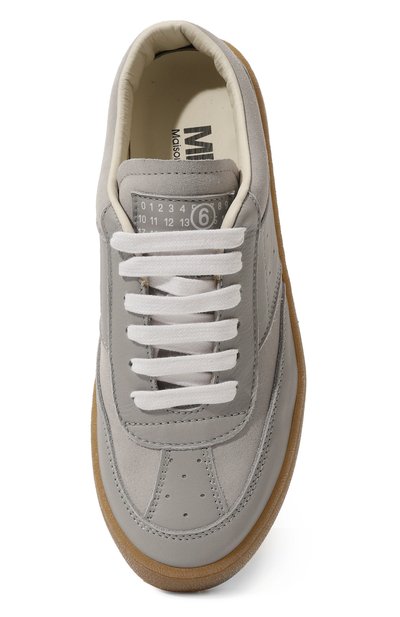 Кожаные кеды MM6, арт. 79719 VAR1/36-41, фото 4