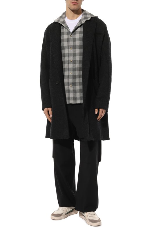 Хлопковая рубашка Kiton UMCMARH0864501 Серый  UMCMARH0864501 Фото 2