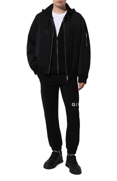 Хлопковые джоггеры GIVENCHY, арт. BM514M3YAC, фото 2