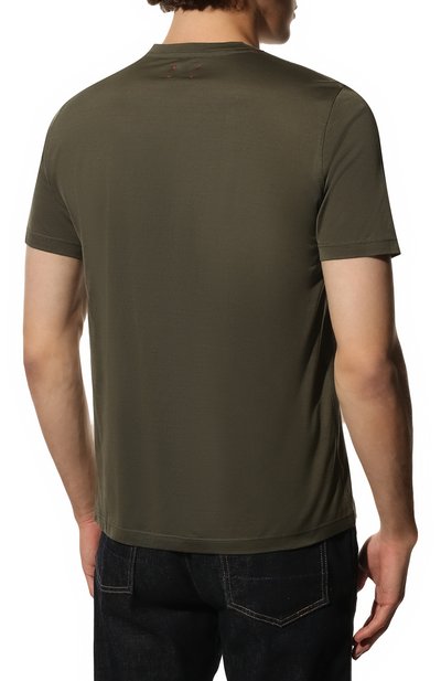 Хлопковая футболка KITON, арт. UK1165L, фото 4
