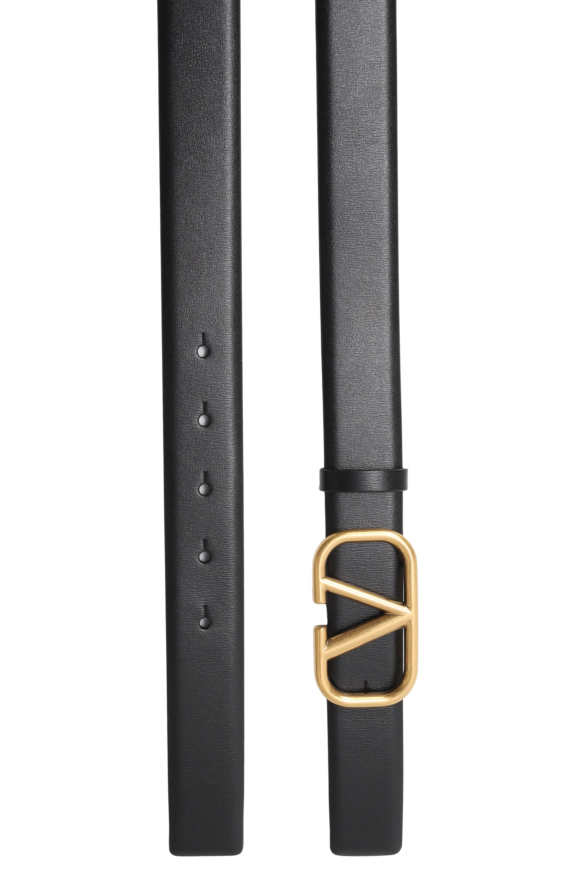 Кожаный ремень VALENTINO, арт. 6Y2T0Q90/ECU, фото 3