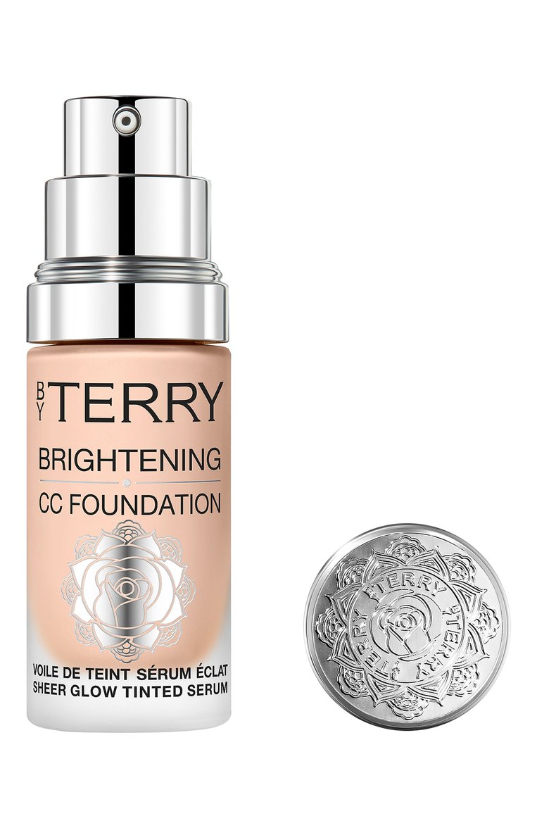 Тональный крем-сыворотка brightening cc foundation, оттенок 2c light cool (30ml) BY TERRY  цвета, арт. V23000104 | Фото 3 (Нос: Не проставлено; Региональные ограничения белый список (Axapta Mercury): Не проставлено; Финишное покрытие: Сияющий; SPF фильтр: Минимальный (0-5); Обьем косметики: 30ml)