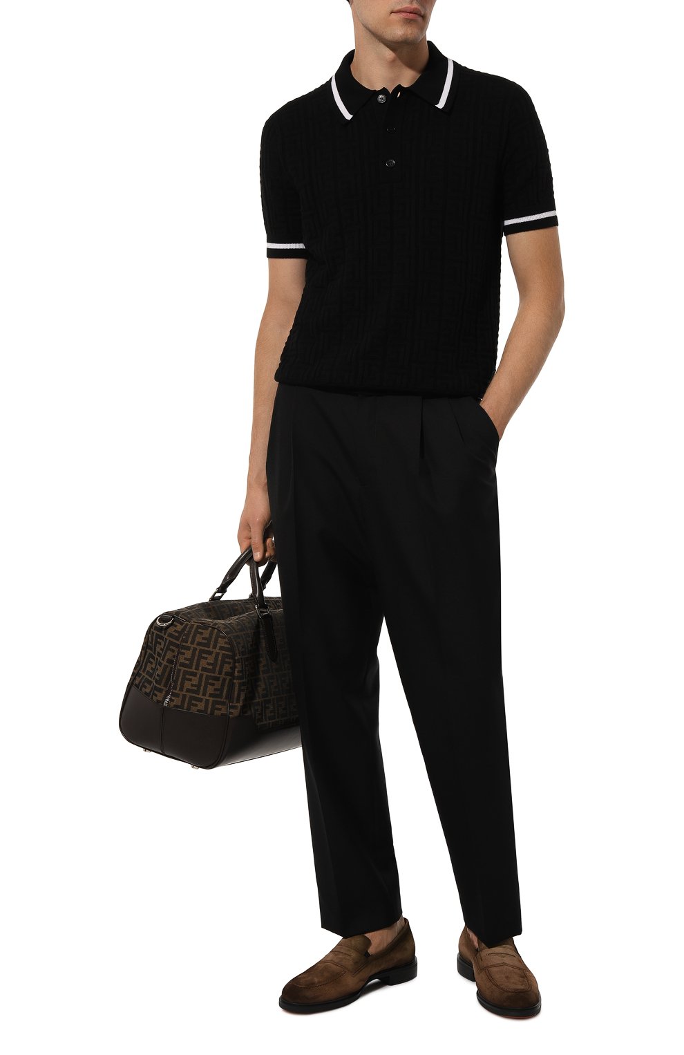 Замшевые пенни-лоферы easy SANTONI, арт. MGEG18964NEAXGEX, фото 2