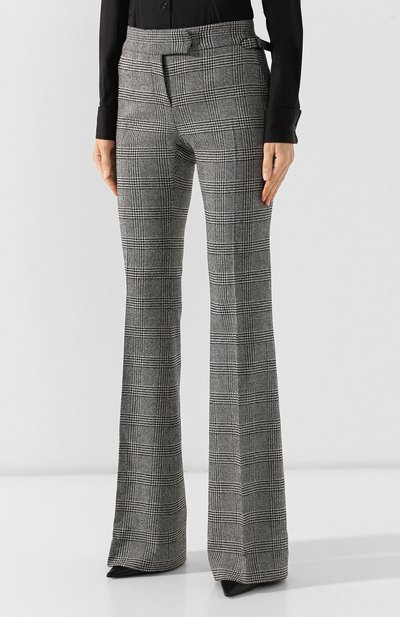 Брюки из смеси шерсти и шелка TOM FORD, арт. PAW264-FAX552, фото 3