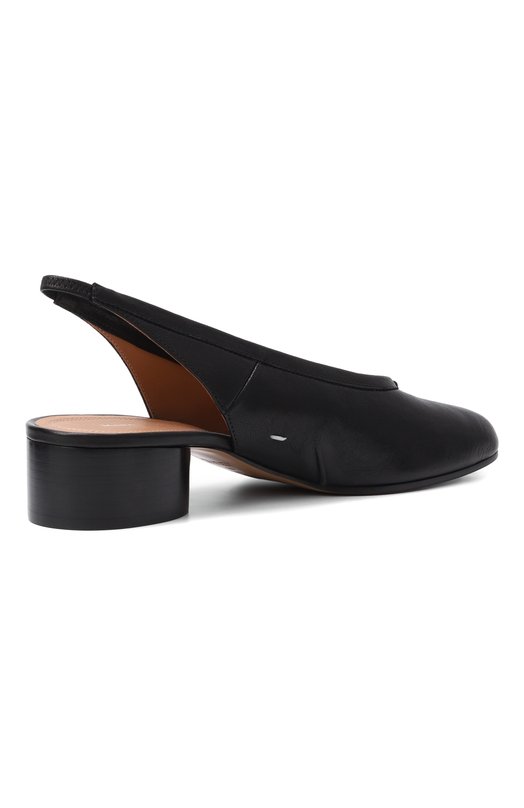 Кожаные туфли Tabi Maison Margiela S58WZ0141/P3753 Чёрный  S58WZ0141/P3753 Фото 5