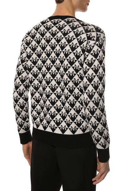 Джемпер из шерсти и хлопка MONCLER, арт. H1-091-9C000-08-M1485, фото 4