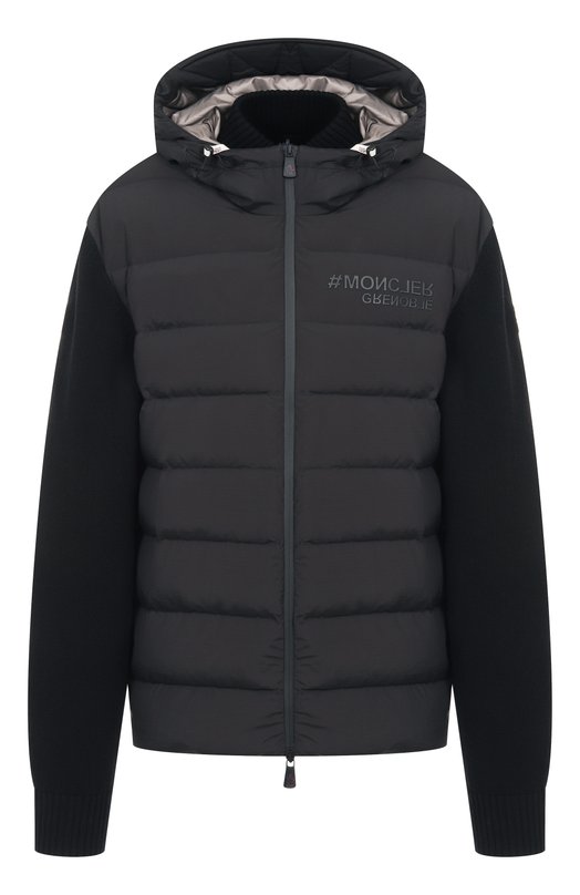 Комбинированный кардиган Moncler Grenoble I20979B00003/M1122 Чёрный I20979B00003/M1122