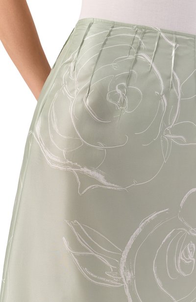 Атласная юбка MARNI, арт. G0MA0729A0/UTSG31, фото 5