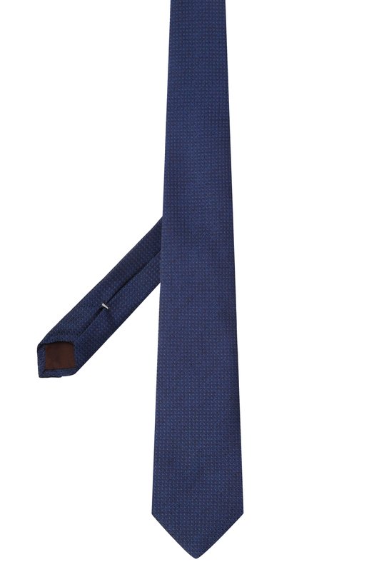 Шелковый галстук Canali 18/HJ04366 Синий  18/HJ04366 Фото 3