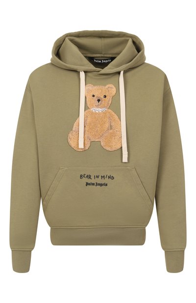 Мужской хлопковое худи PALM ANGELS, арт. PMBB17DF25FLE004