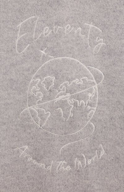 Шерстяной свитер ELEVENTY серого цвета по цене 20750 руб., арт. EV9P20/Z2697/12-16, фото 3 Шерстяной свитер ELEVENTY, арт. EV9P20/Z2697/12-16, фото 3