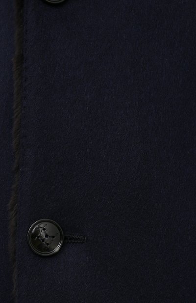 Кашемировое пальто с подкладкой из ласки KITON, арт. UW0480MV03R70, фото 5