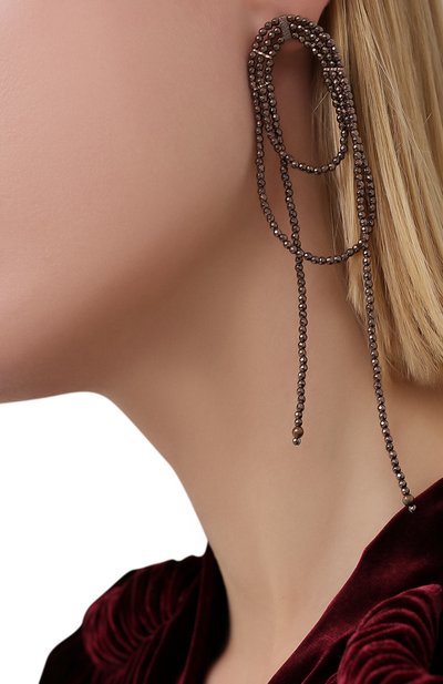 Серьги BRUNELLO CUCINELLI, арт. M0RW9LB20P/M, фото 2