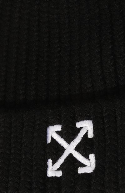 Шерстяная шапка OFF-WHITE, арт. OMLC022F22KNI001, фото 3