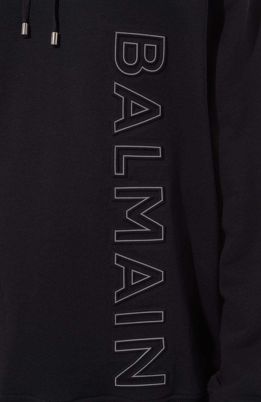 Хлопковое худи BALMAIN, арт. BH0JT046BC22, фото 5