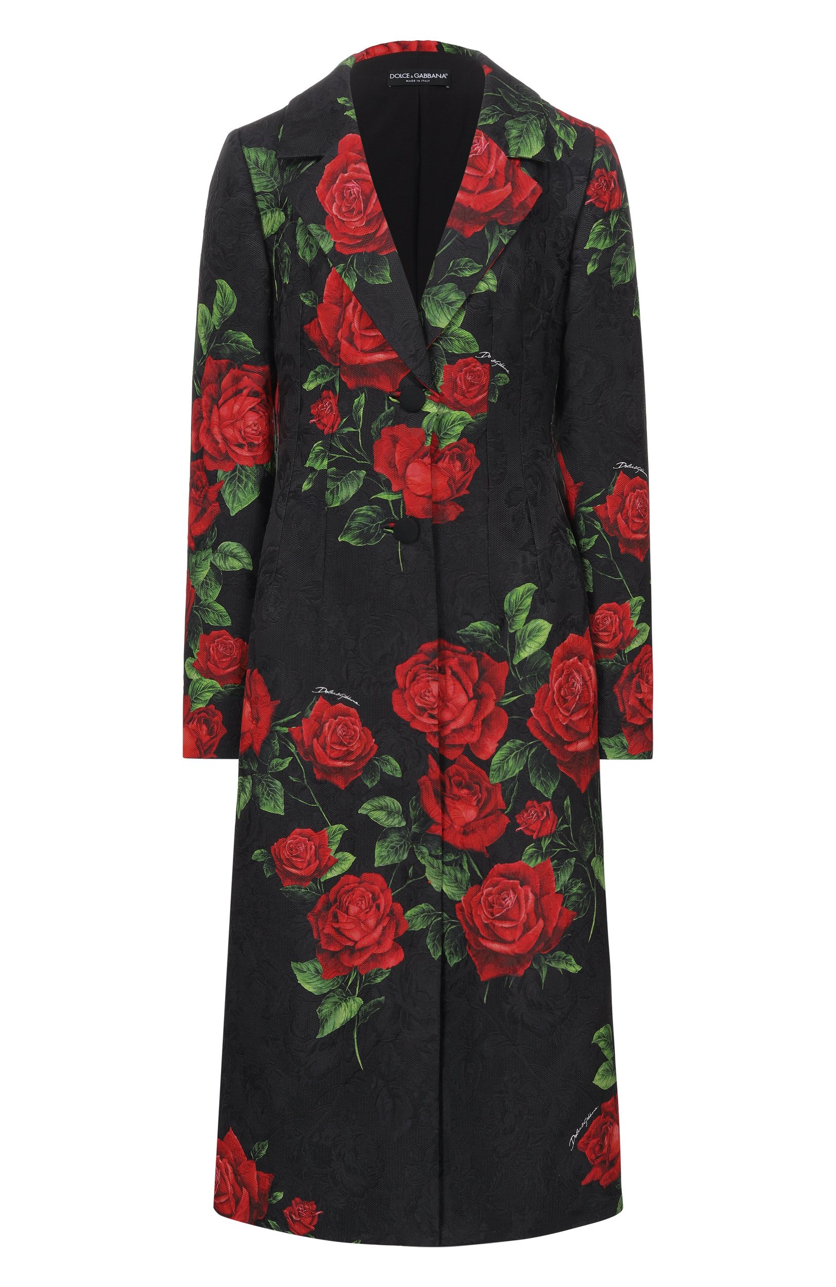Пальто из хлопка и вискозы DOLCE & GABBANA, арт. F0Y60T/FSTB4, фото 1