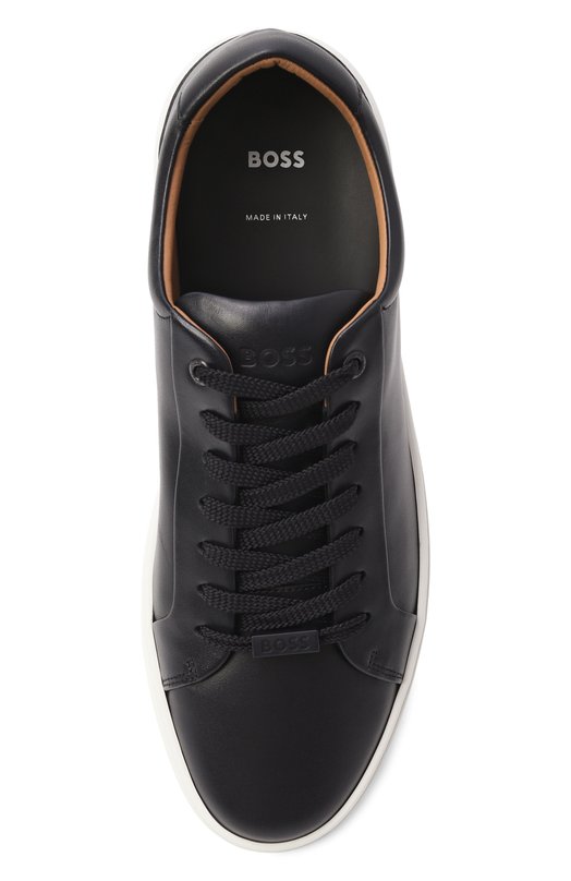 Кожаные кеды Gary BOSS 50536841 Синий  50536841 Фото 5