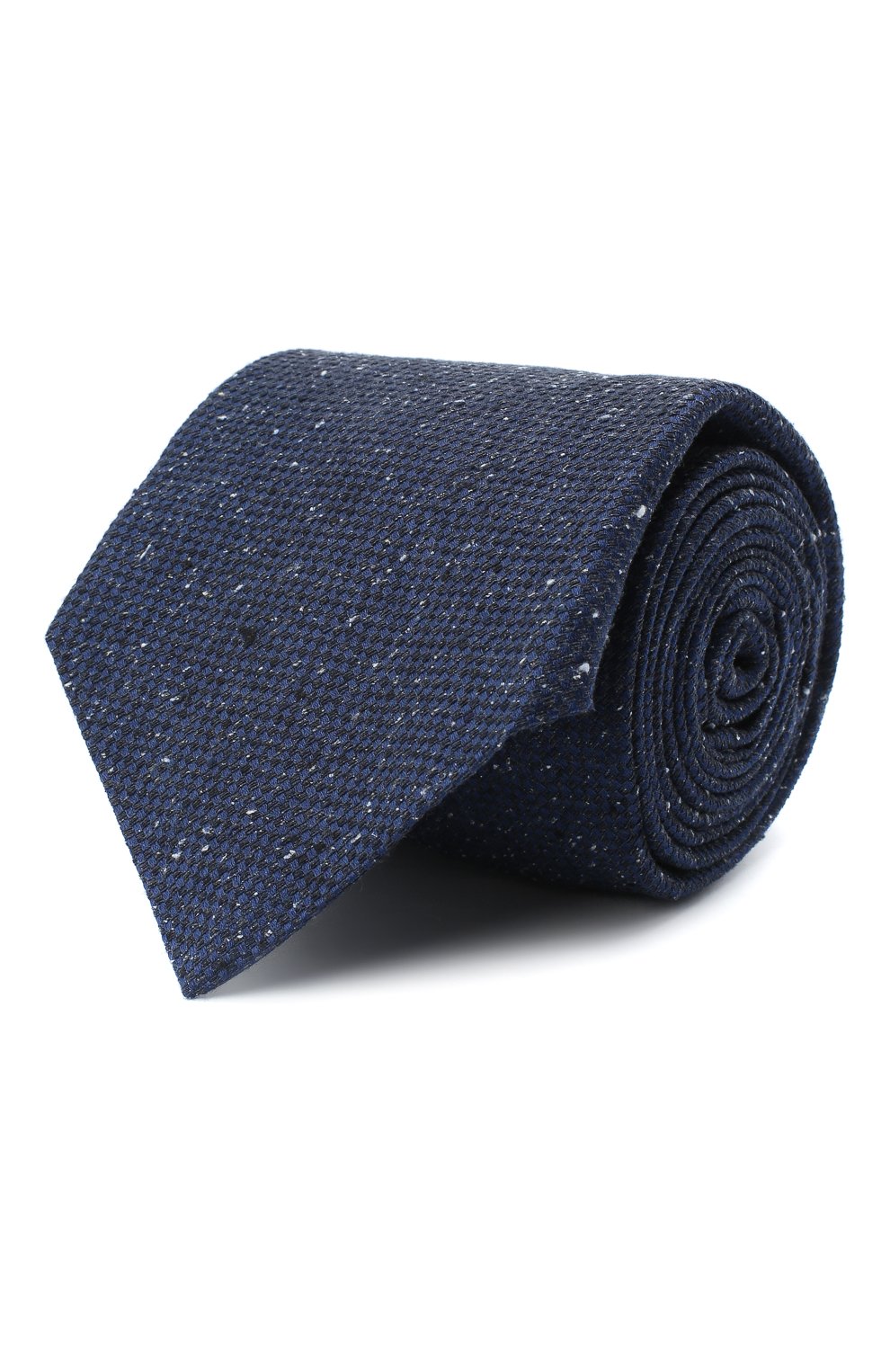 Шелковый галстук KITON темно-синего цвета по цене 27850 руб., арт. UCRVKLC04G95, фото 1 Шелковый галстук KITON, арт. UCRVKLC04G95, фото 1