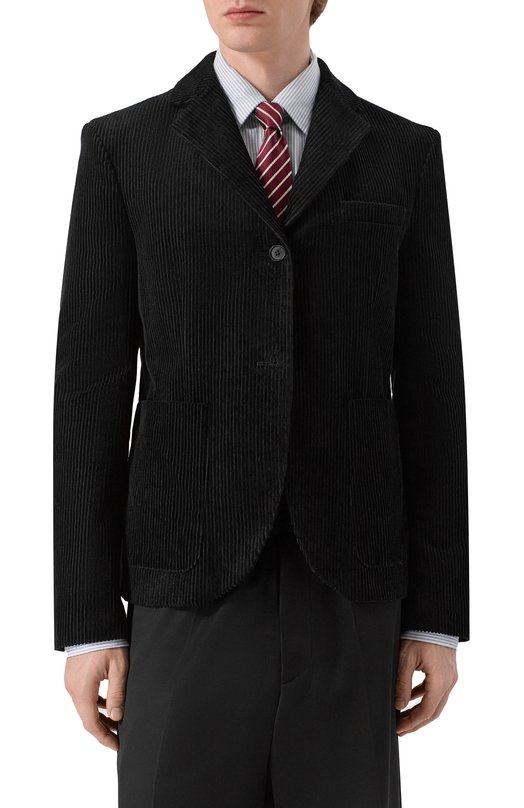 Вельветовый пиджак Planta Rosa PR/BZ010/NP/320VELVET Чёрный  PR/BZ010/NP/320VELVET Фото 3