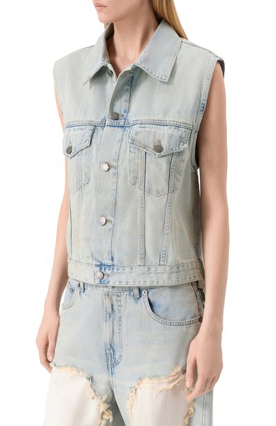 Джинсовый жилет ryder HAIKURE, арт. HEW09127DF204L0935/RYDER DUSTY BLUE, фото 3