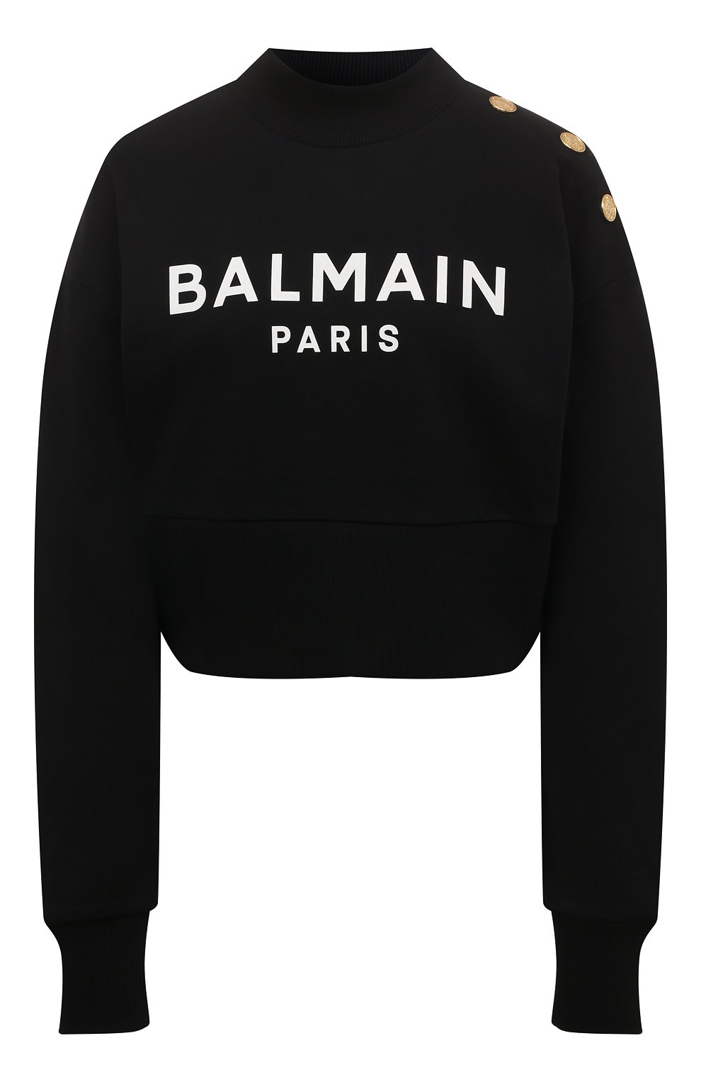 Хлопковый свитшо т BALMAIN, арт. AF0J0040BB02, фото 1