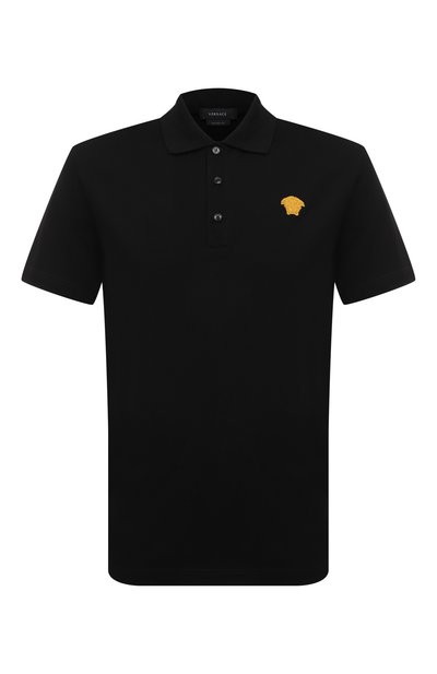 Мужское хлопковое поло VERSACE, арт. 1008492/1A06071