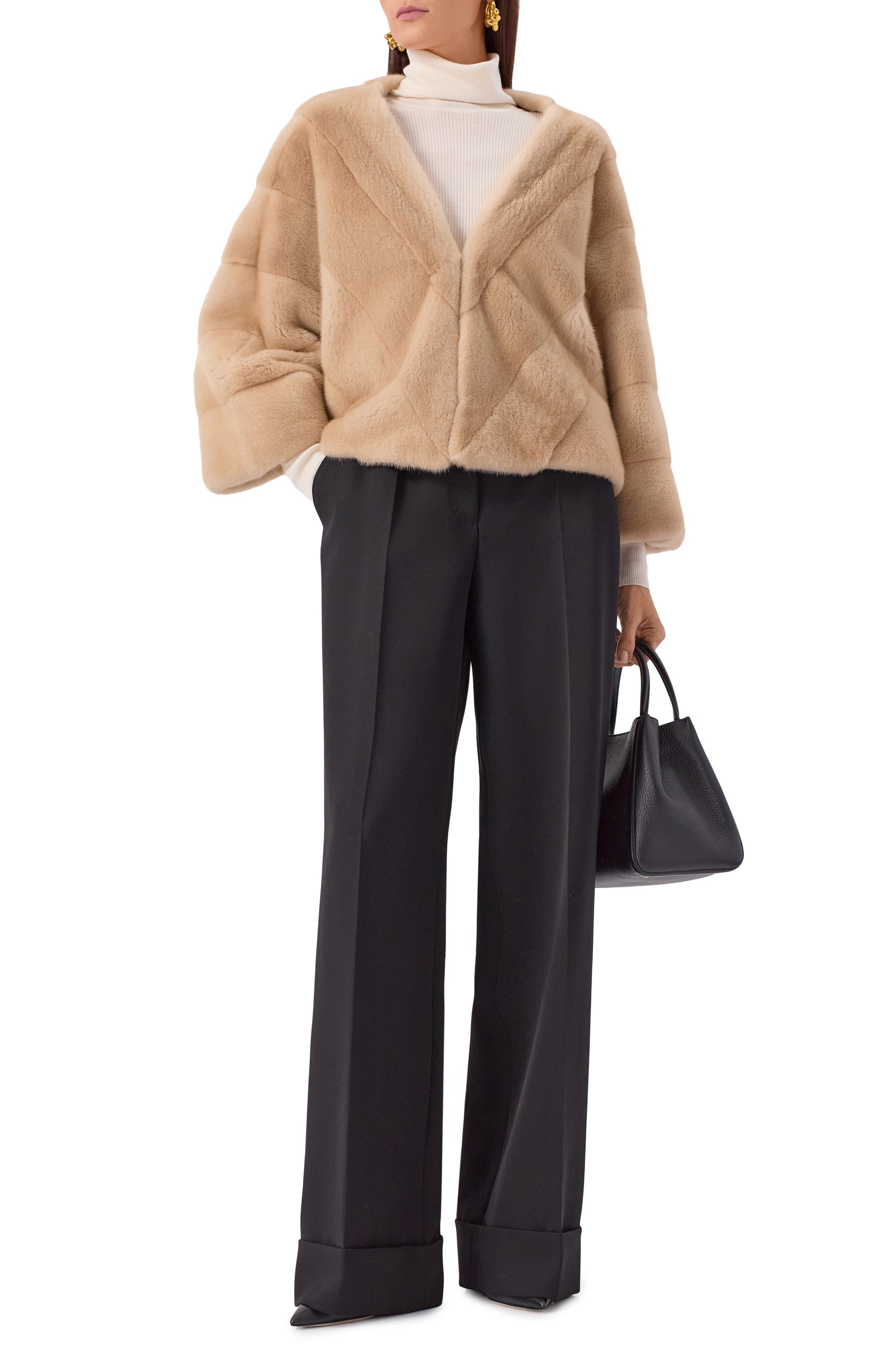 Пелерина из норки VICTORIA KUSENKOVA, арт. 551800011682, фото 2