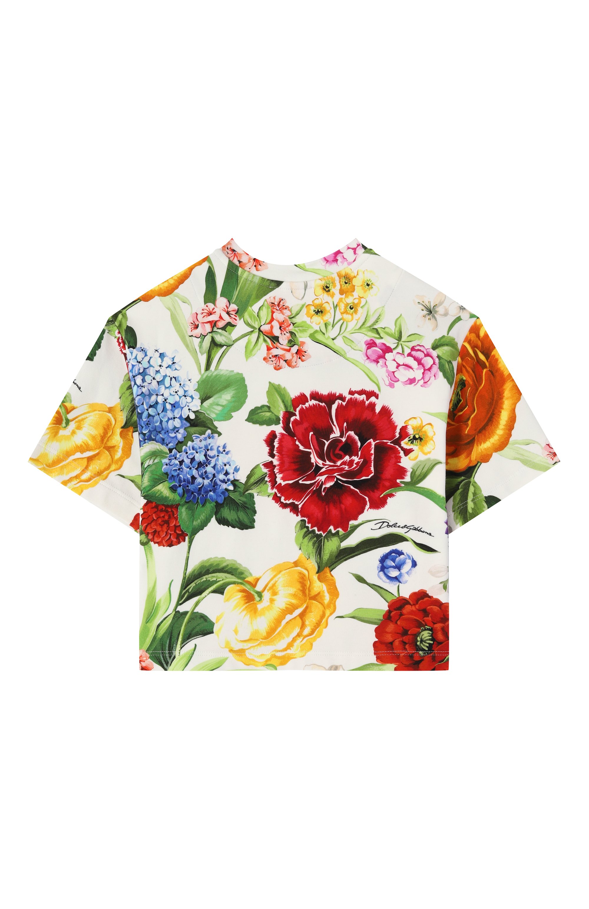 Хлопковая футболка DOLCE & GABBANA, арт. L5JTND/FSG9W/2-6, фото 2