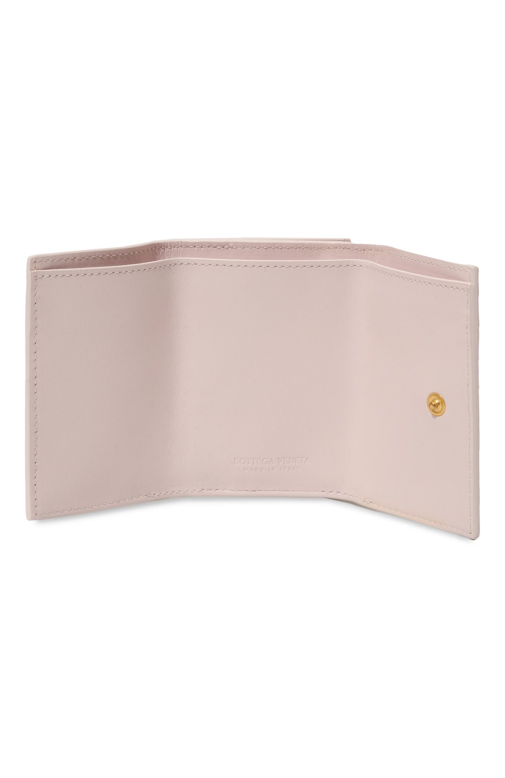 Кожаное портмоне BOTTEGA VENETA розового цвета по цене 68550 руб., арт. 690568/VCPP3, фото 3 Кожаное портмоне BOTTEGA VENETA, арт. 690568/VCPP3, фото 3