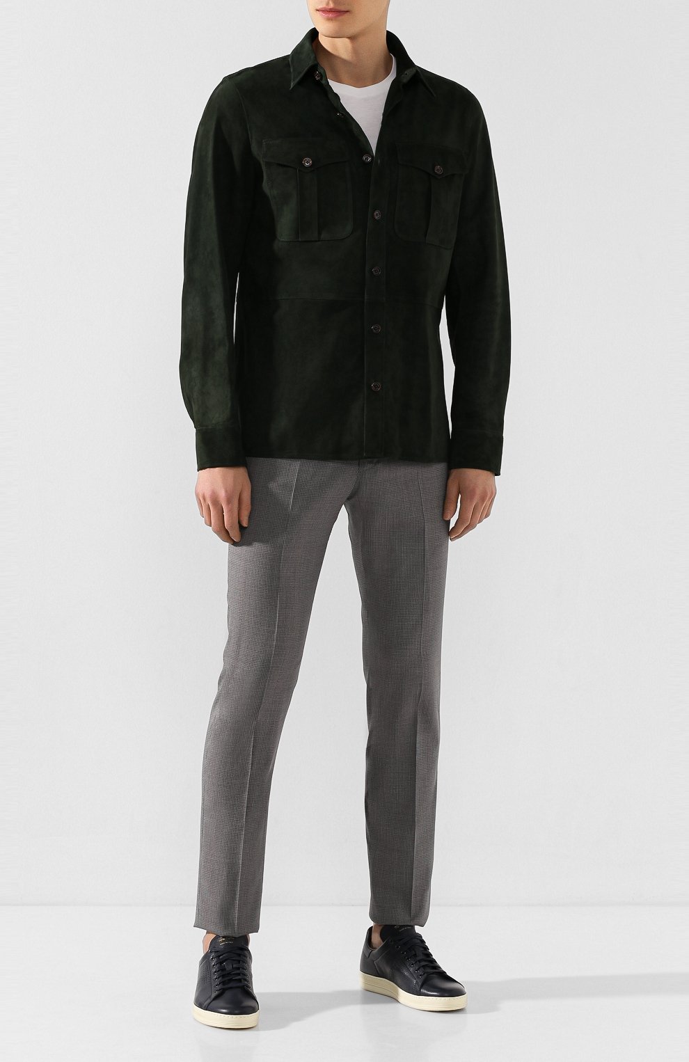 Замшевая рубашка RALPH LAUREN, арт. 790654923, фото 2