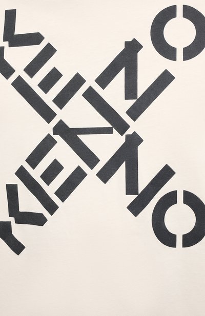 Хлопковая футболка kenzo sport KENZO, арт. FA65TS5024SJ, фото 5