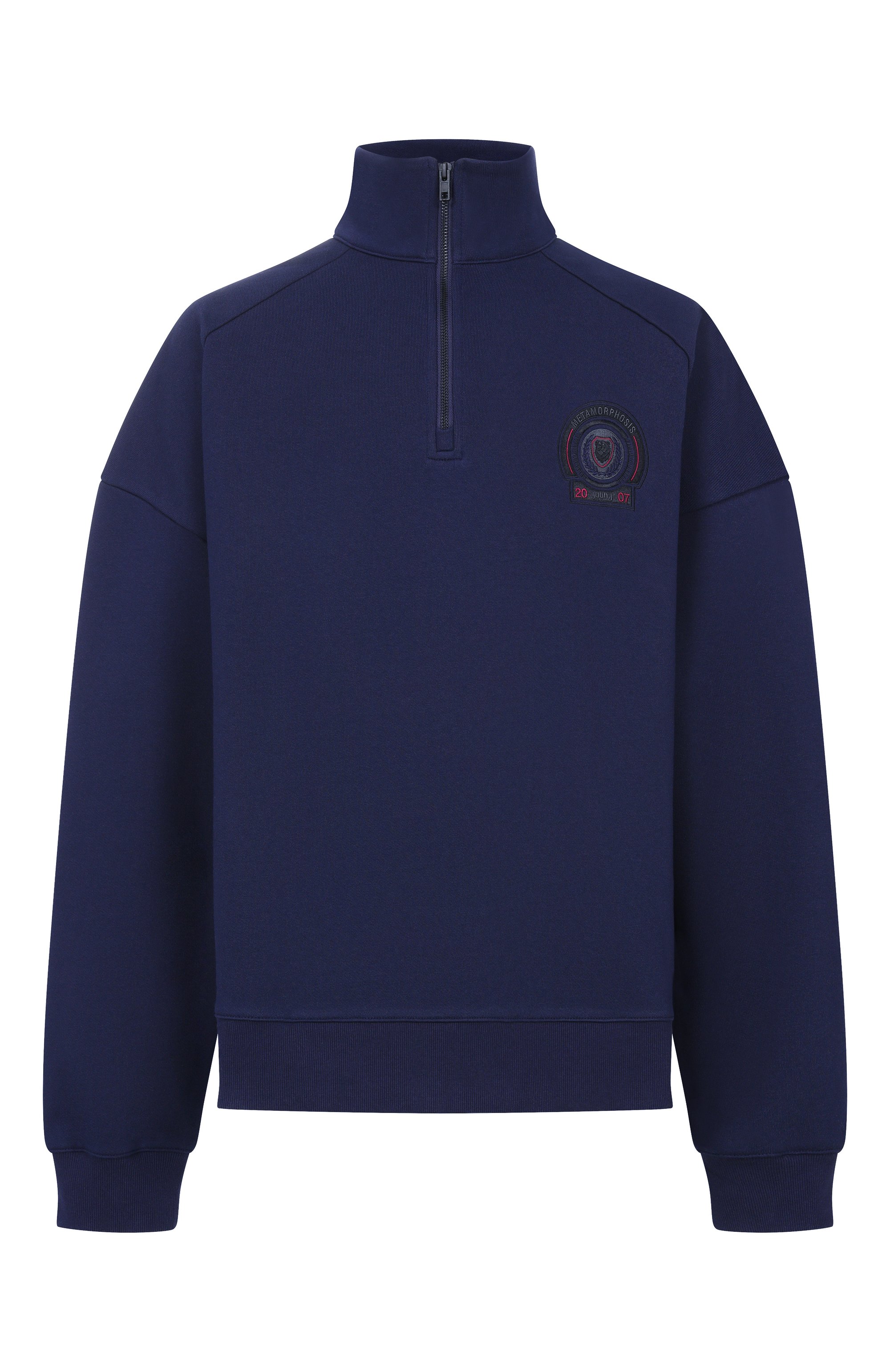 Хлопковый анорак JUUN.J темно-синего цвета по цене 55450 руб., арт. JC6141P22, фото 1 Хлопковый анорак JUUN.J, арт. JC6141P22, фото 1