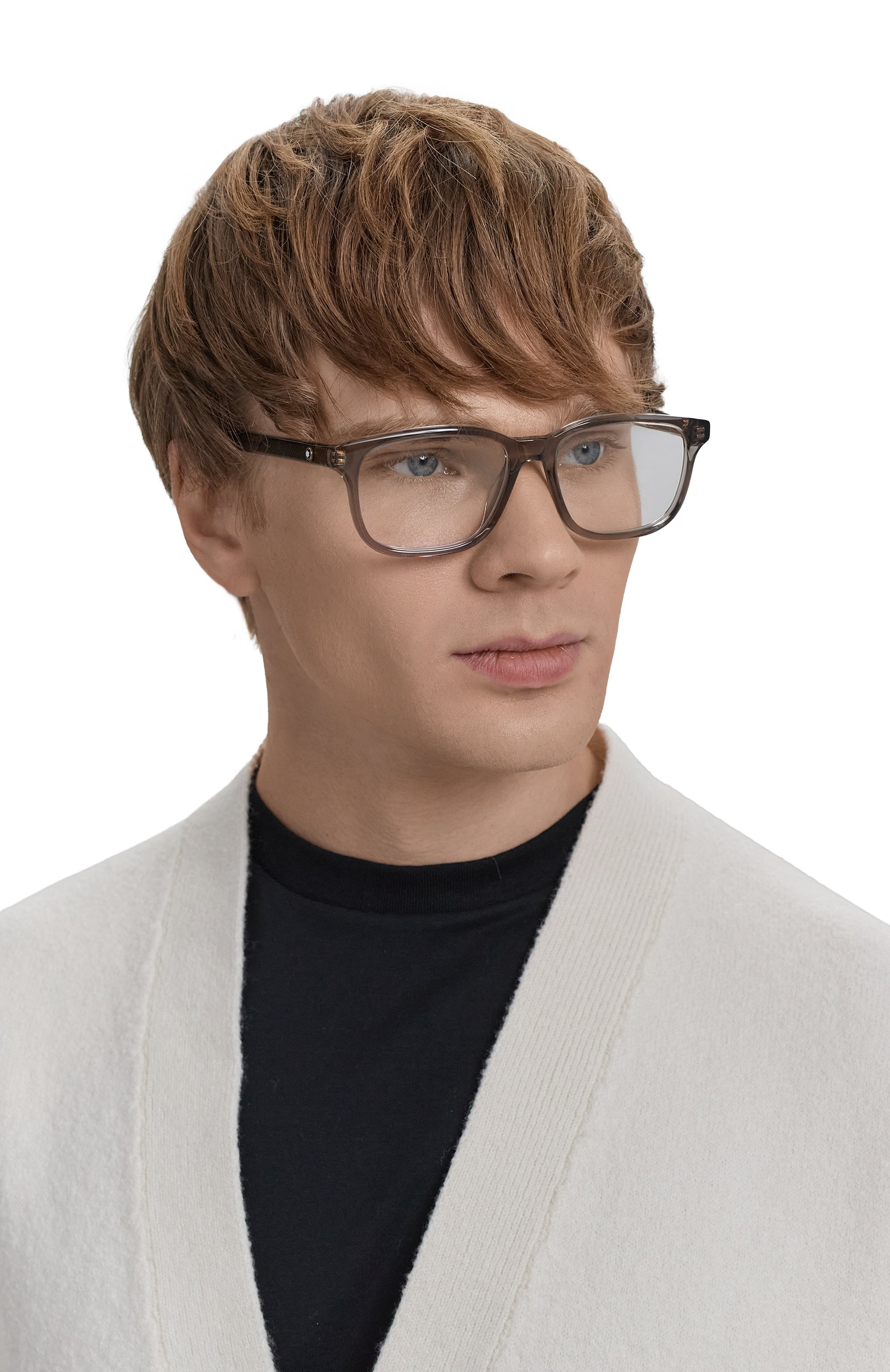 Оправа MONTBLANC серого цвета по цене 31100 руб., арт. MB0452 004, фото 2 Оправа MONTBLANC, арт. MB0452 004, фото 2