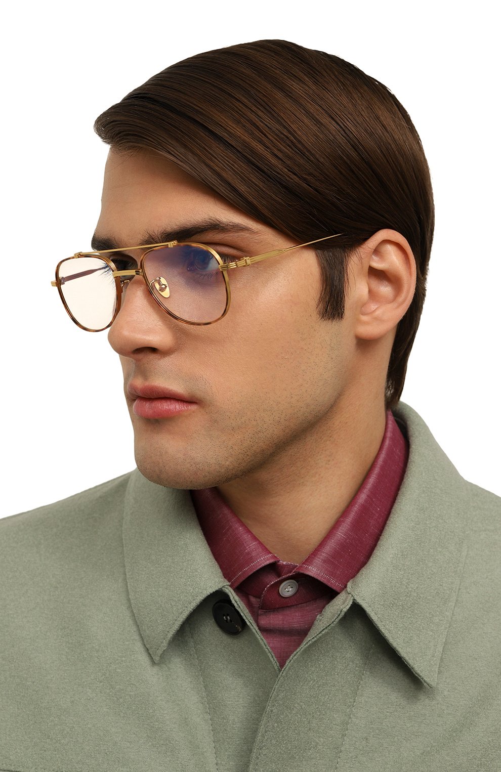 Оправа PROJEKT PRODUKT золотого цвета по цене 37500 руб., арт. CLCC3(G) C3G, фото 3 Оправа PROJEKT PRODUKT, арт. CLCC3(G) C3G, фото 3