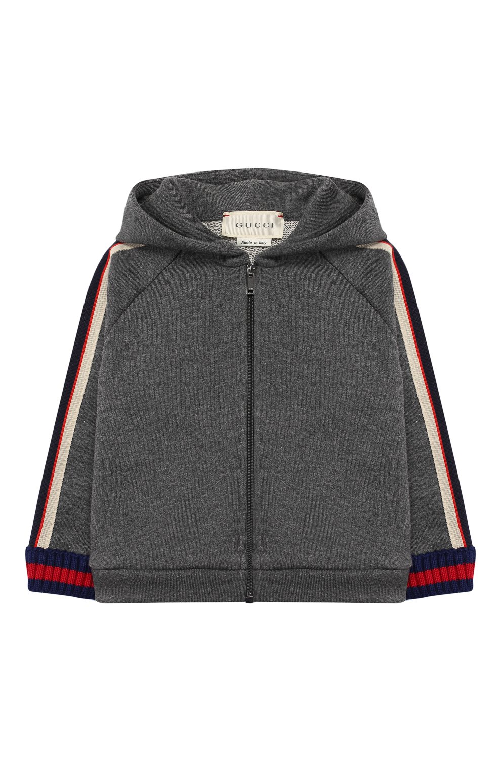 Хлопковая толстовка с капюшоном GUCCI, арт. 533045/X9L52, фото 1