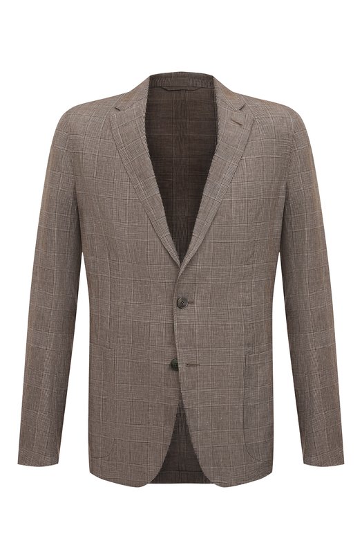 Пиджак из шерсти и льна Zegna