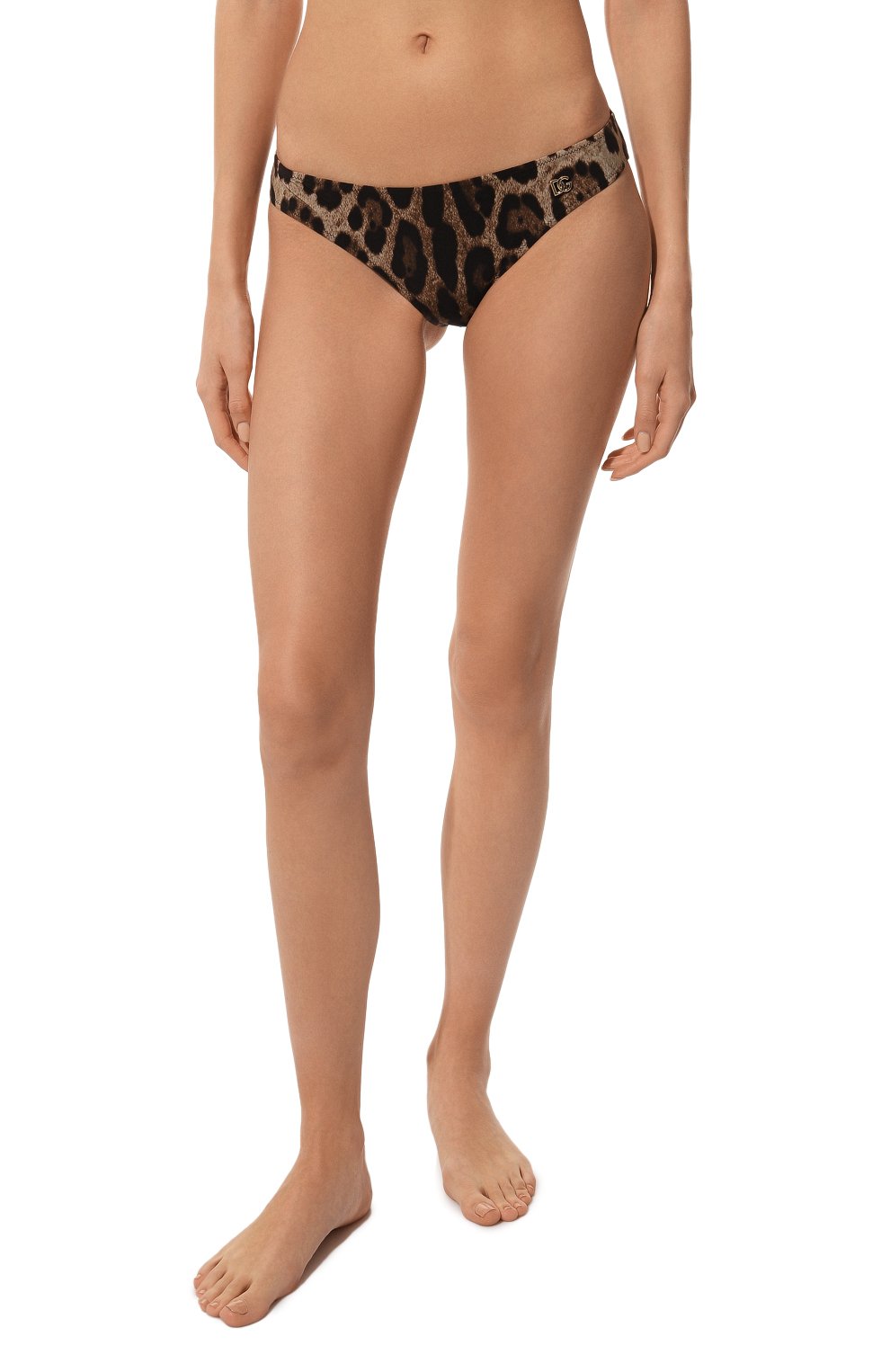 Плавки-бикини DOLCE & GABBANA леопардового цвета по цене 32300 руб., арт. 02A03J/FSGDM, фото 2 Плавки-бикини DOLCE & GABBANA, арт. 02A03J/FSGDM, фото 2