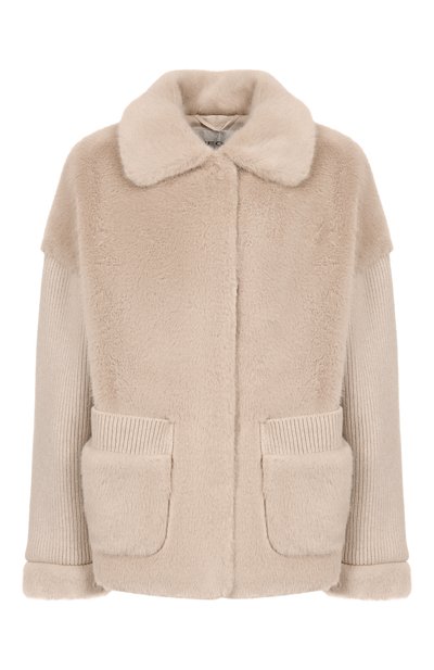 Женская дубленка из экомеха DIEGO M, арт. 25IM-B253/25IT-246