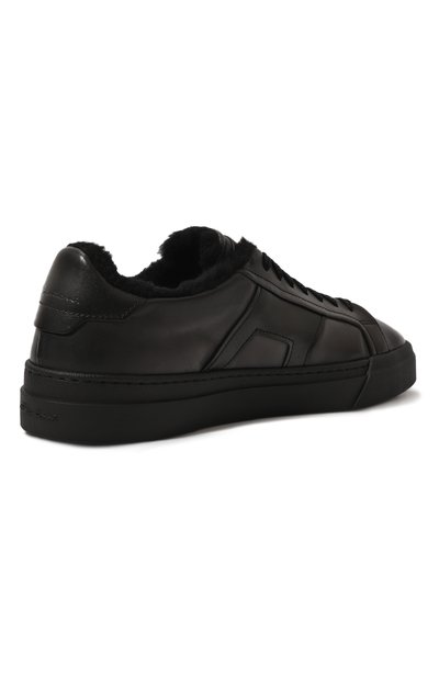 Кожаные кеды gloria SANTONI, арт. MBGT21779NE0PSS5G62, фото 5