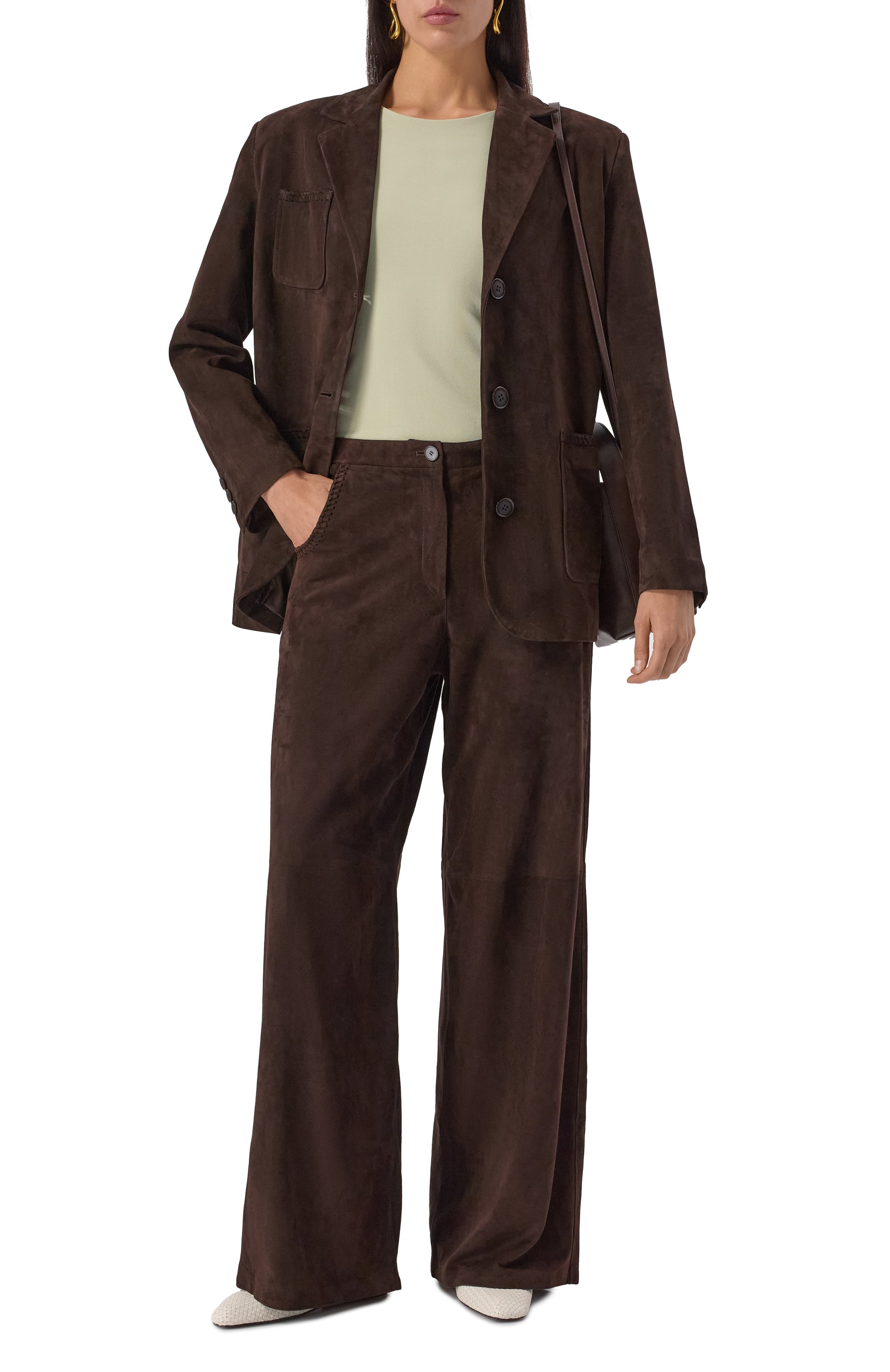 Замшевые брюки VENERA M., арт. P-25, фото 2