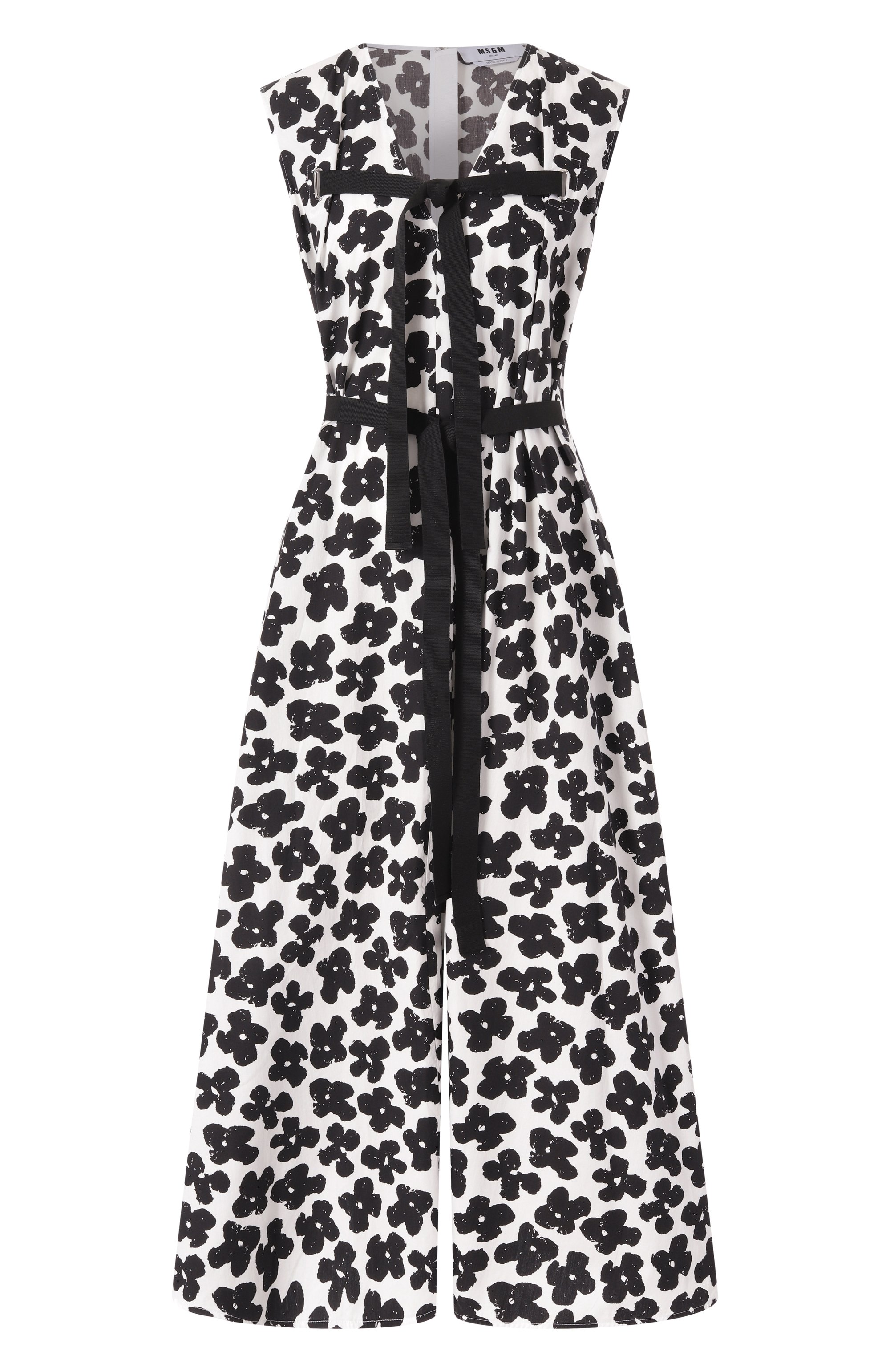 Хлопковое платье MSGM, арт. 3841MDA15A/257153, фото 1