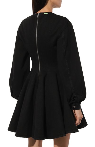 Хлопковое платье HAIKURE черного цвета по цене 35350 руб., арт. HEW08071DF109L0806, фото 4 Хлопковое платье HAIKURE, арт. HEW08071DF109L0806, фото 4