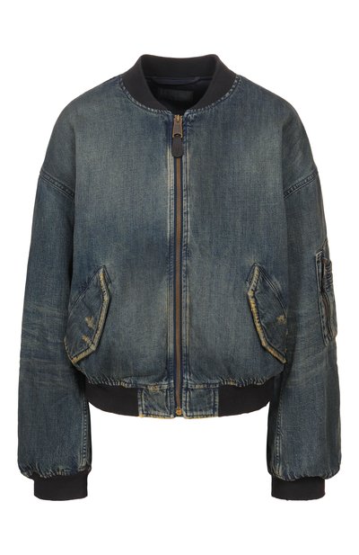 Женский джинсовый бомбер BALENCIAGA, арт. 851006/TTW76