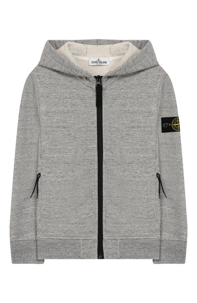 Хлопковая толстовка с капюшоном STONE ISLAND, арт. 711661343/6-8, фото 1